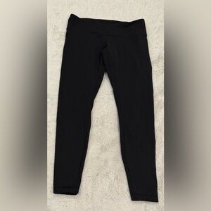 **Lululemon Women’s Black Leggings Size 12**